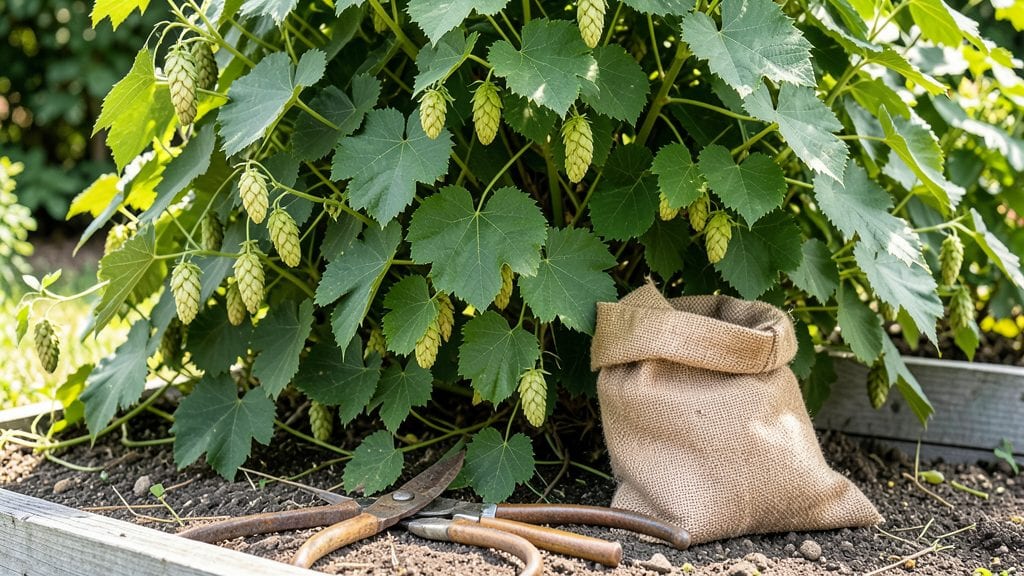 Beer and Gardening: How Hops Boost Plant Growth and Flavor Pairings