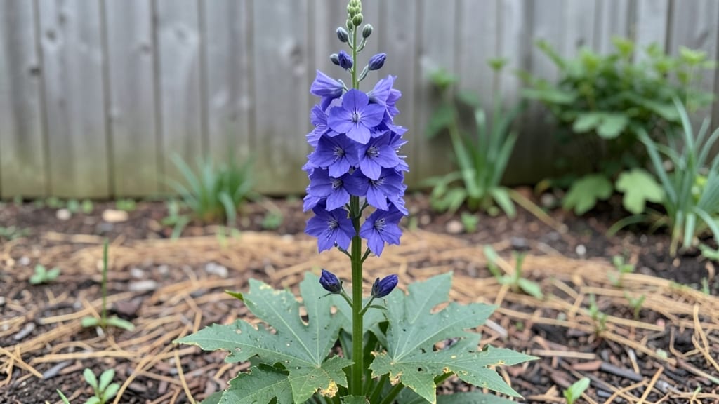 Delphiniums In Garden: Towering Blues That Command Attention Year-Round