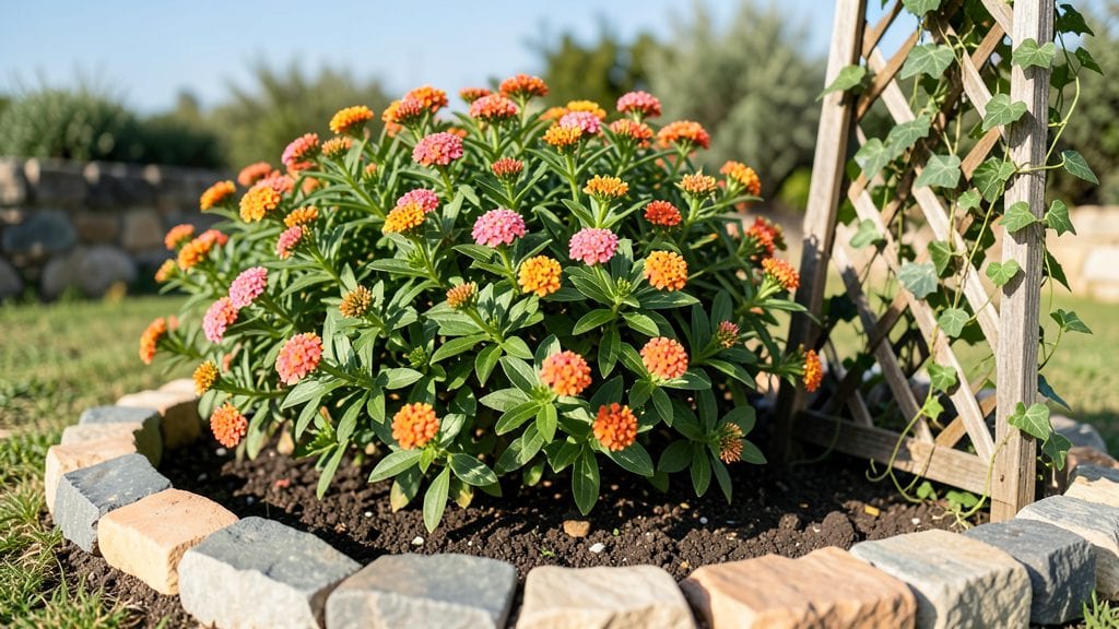 Garden Bed Decor: Rustic Wooden Planters With Built-In Privacy Screens