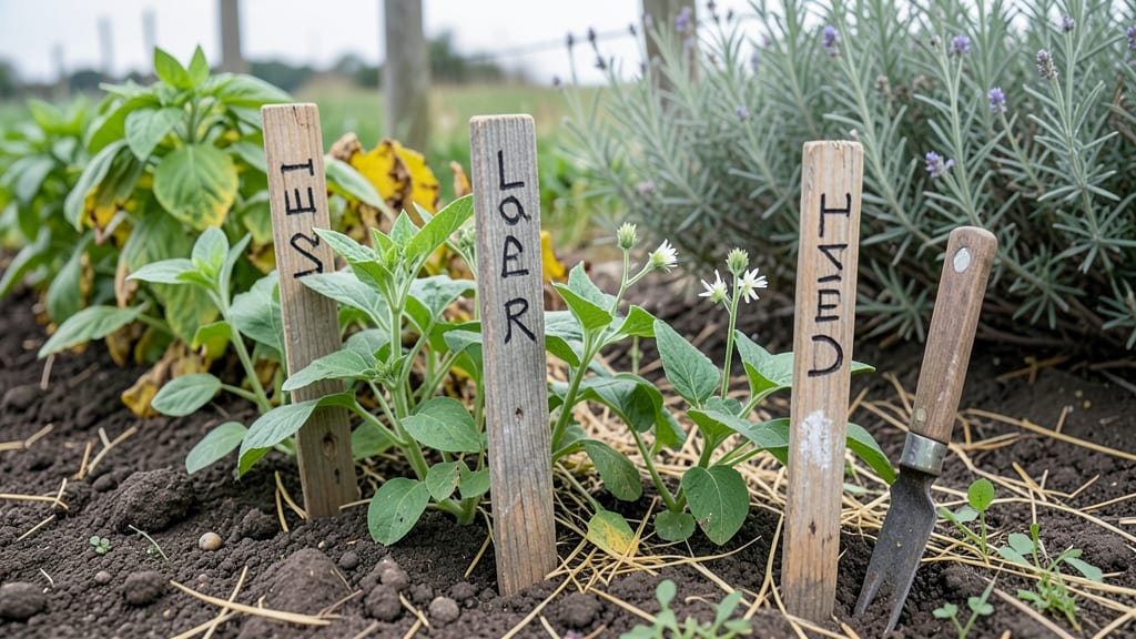 Garden Labels DIY: Customizable Wooden Tags for Every Plant