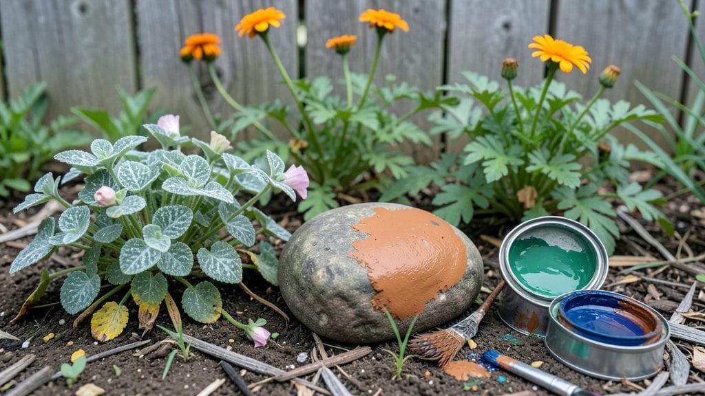 Garden Rock Painting: Bold Accents That Elevate Any Landscape Design