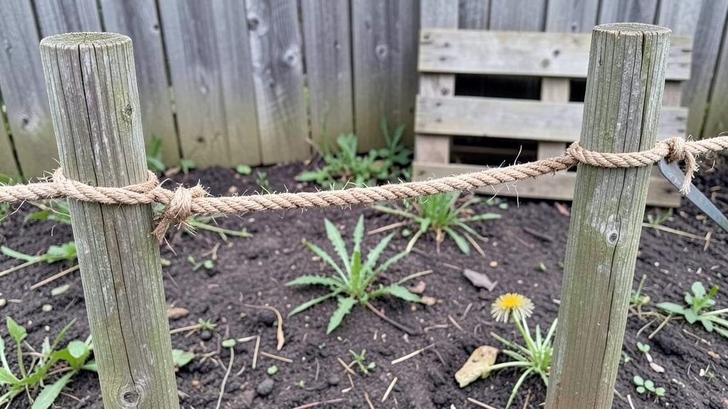 Garden Rope Fence: Durable Privacy Screen for Year-Round Seclusion