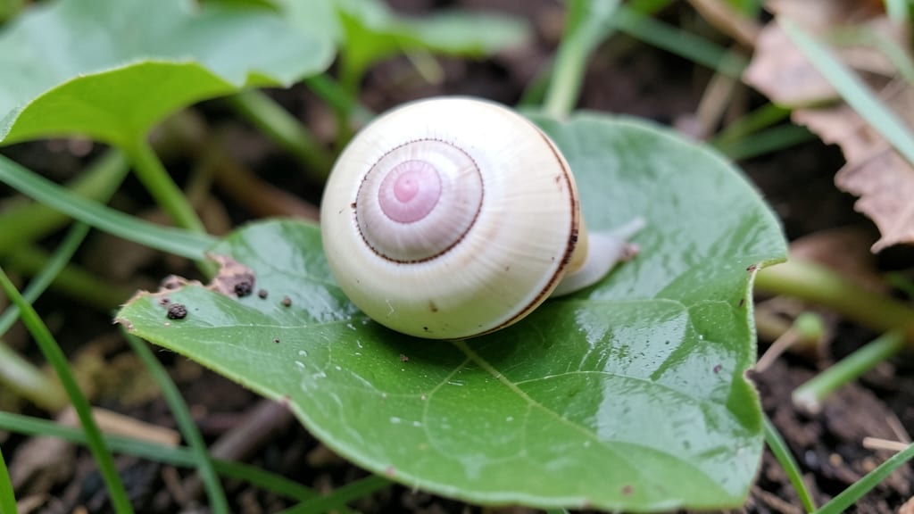 Garden Snail Shell: Copper Barrier That Repels Naturally Without Chemicals