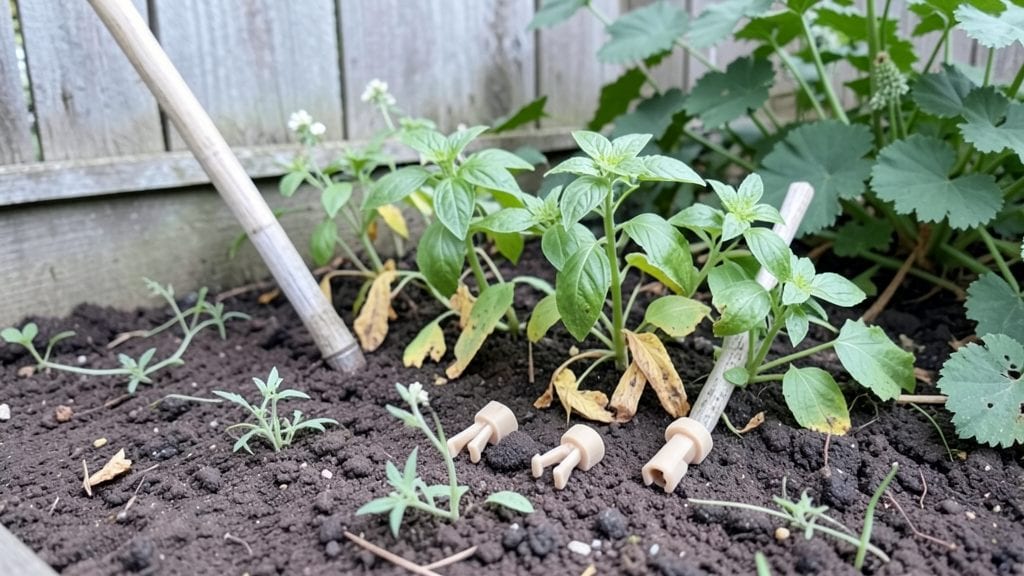 Garden Stake Connectors: Durable Twist-Lock System for Climbing Plants