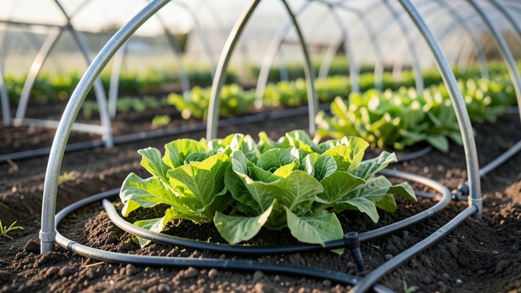Gardening Hoop House: Year-Round Shelter for Fast Plant Growth