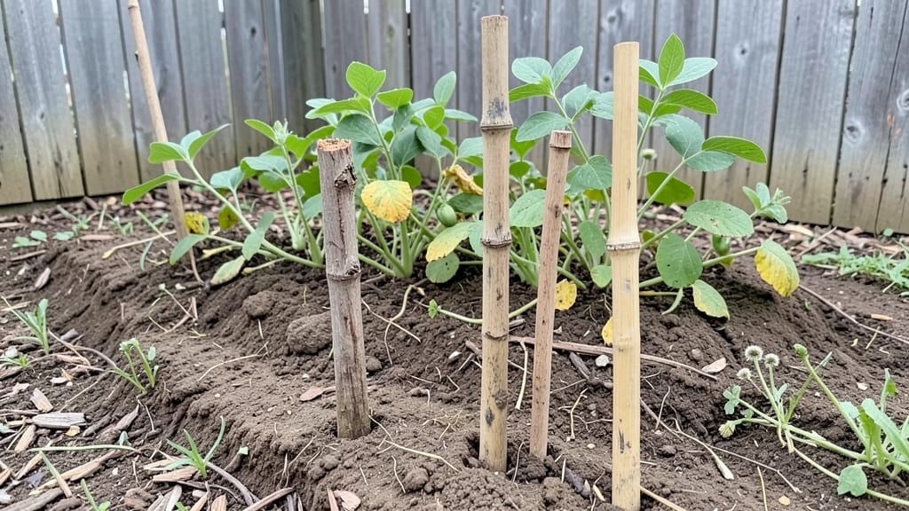 Inexpensive Garden Stakes: Heavy-Duty Support for Climbers and Vines