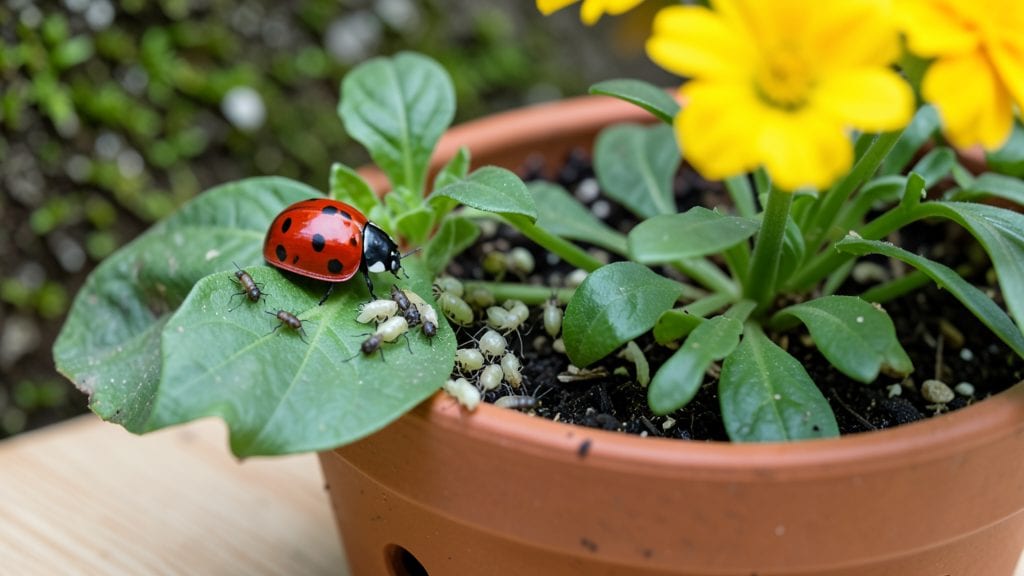 Ladybug Indoor Gardens: Tiny Pests That Boost Pollination Naturally