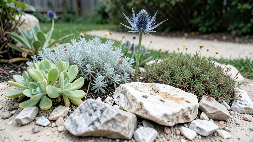Limestone Garden Bed: Rustic Elegance With Natural Stone Layers