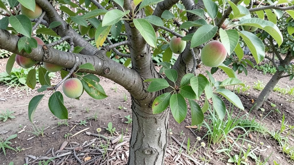 Peach Tree Garden: Year-Round Privacy Screen With Seasonal Blooms