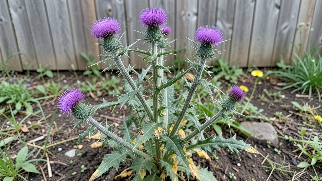 Prickly Garden Weed: Humane Removal Without Harming Your Plants