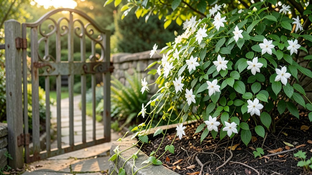 Secret Garden Gate: Whimsical Privacy Screen With Year-Round Charm