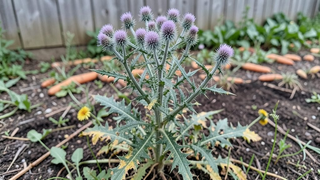 Spiky Garden Weeds: Humane Removal Without Chemicals or Regrowth