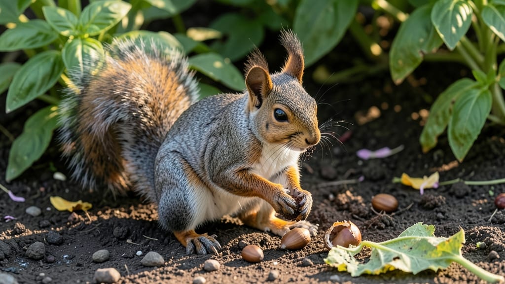Squirrel Prevention Garden: Natural Barriers That Keep Them Out Naturally