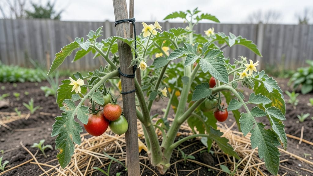 Growing Tomatoes in Garden: Sun-Exposed Bounty in Containers or Ground