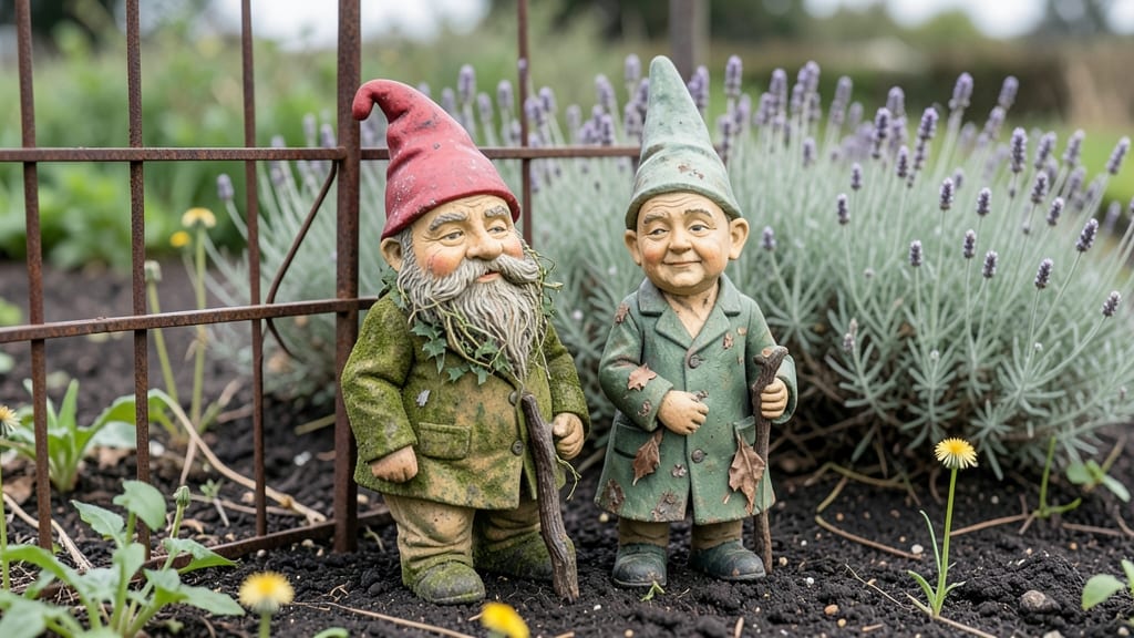 What Are Unique Garden Gnomes Made Of: Materials and Craftsmanship Explained