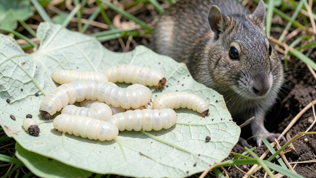 White Garden Grubs: Larval Life Cycle Stages and Organic Control Methods