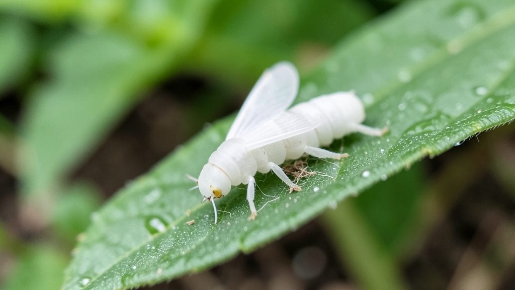 White Garden Insects: Soapy Water Spray That Eradicates Pests Instantly
