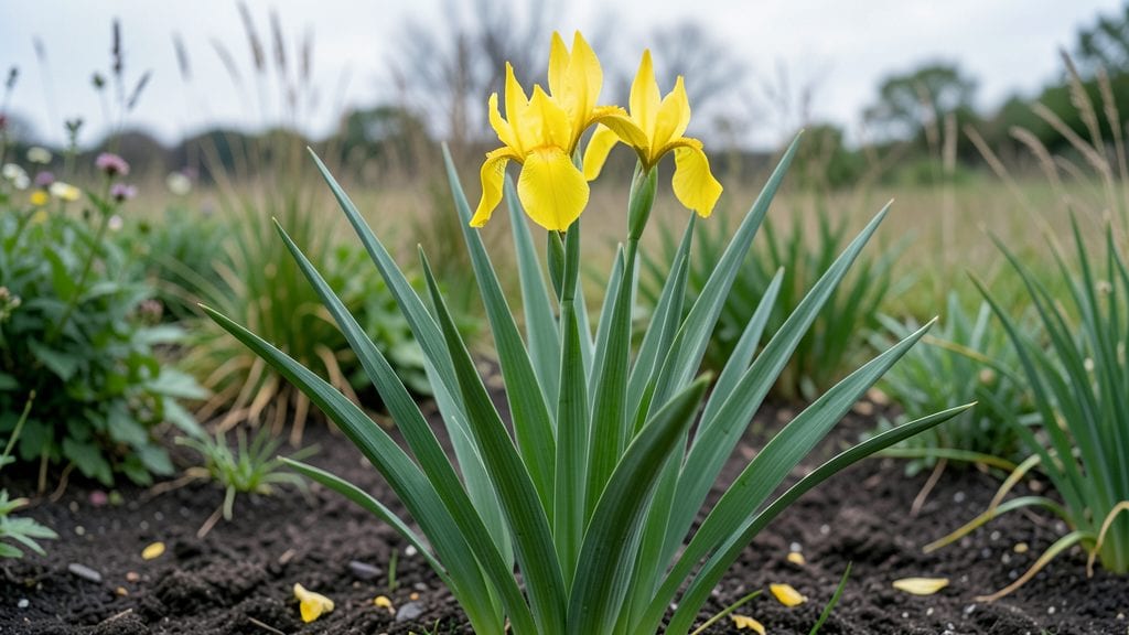 Yellow Iris Garden: Season-Long Blooms With Hummingbird Appeal